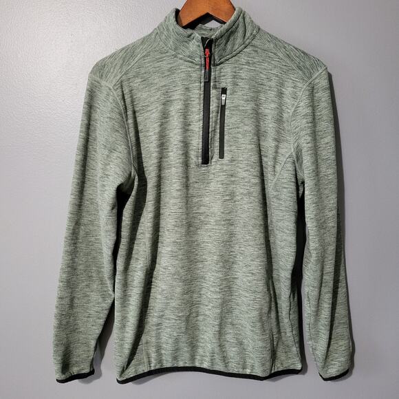 Avalanche Other - Avalanche Mens Small Pullover 1/4 Zip Jacket Heathered Gray Long Sleeve Outdoor
